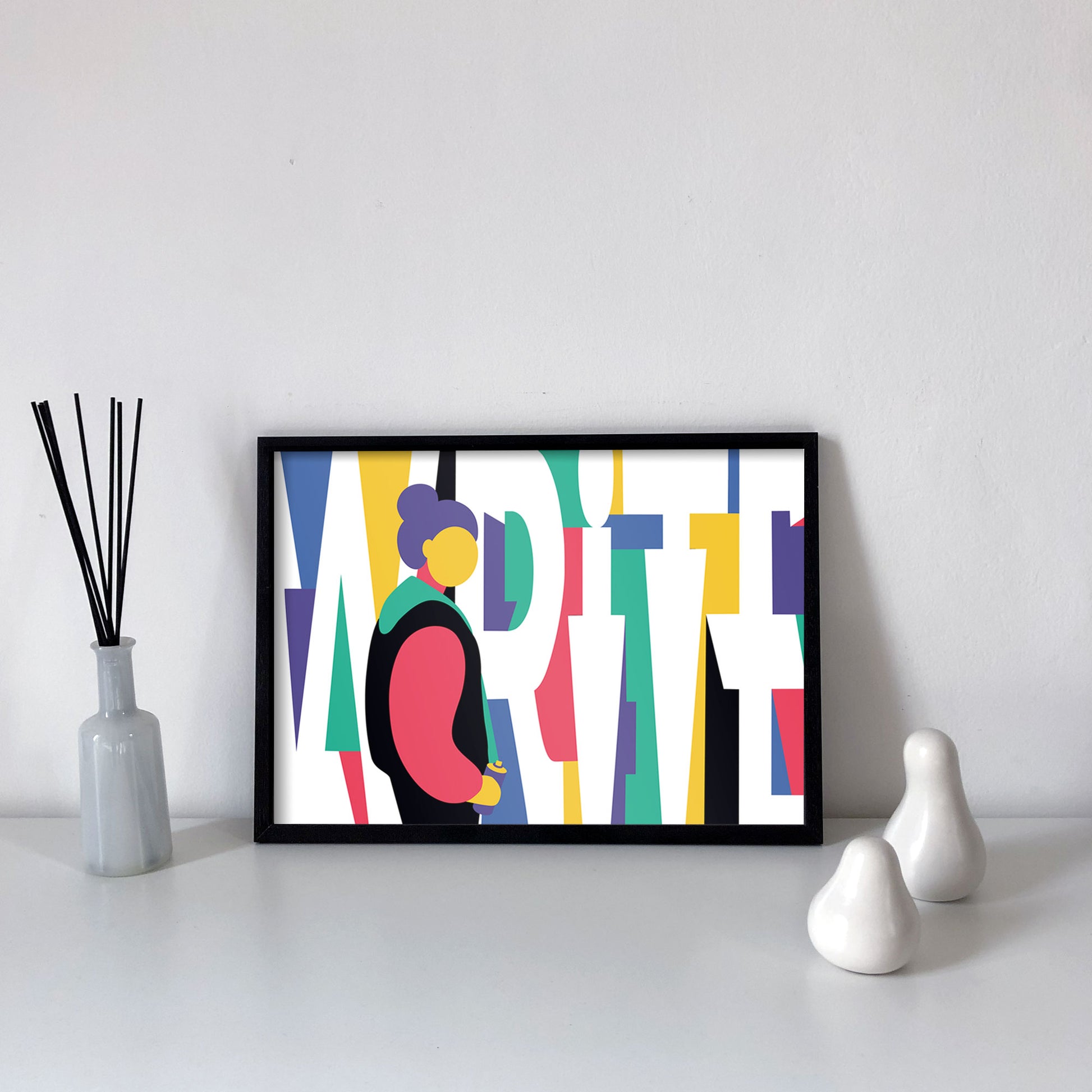 Poster art Paint Stampa A3