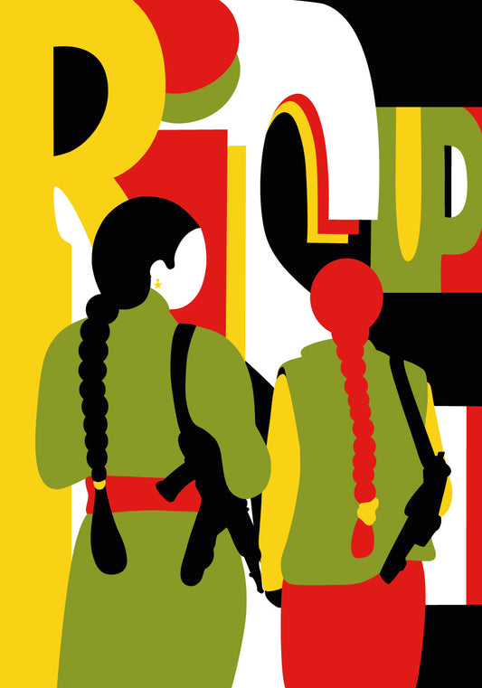 POSTER ART: Rise up for Rojava - 12 anni di Rivoluzione