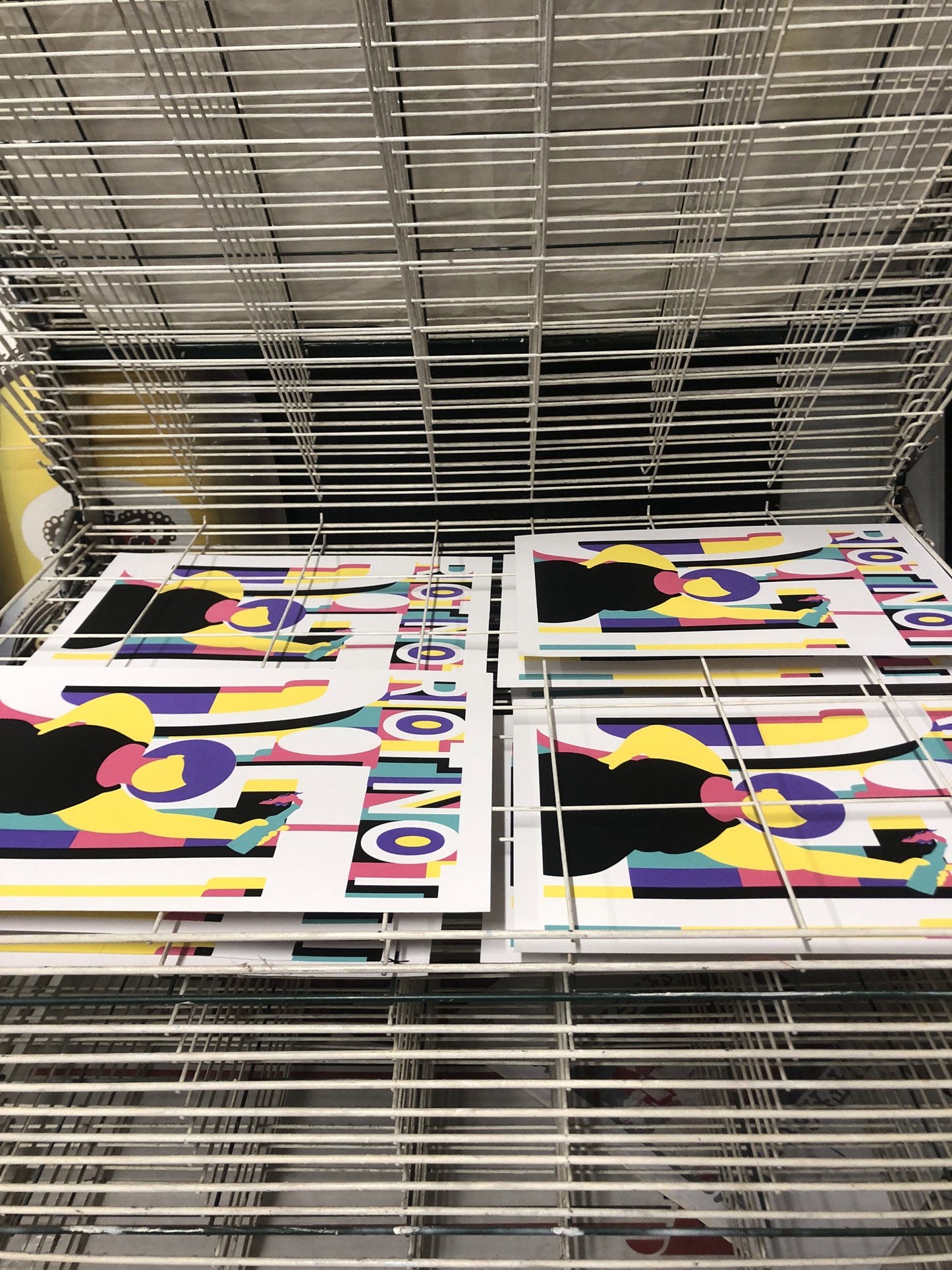 RIOT NOT DIET: Screen Print - 35x50 - Poster Art