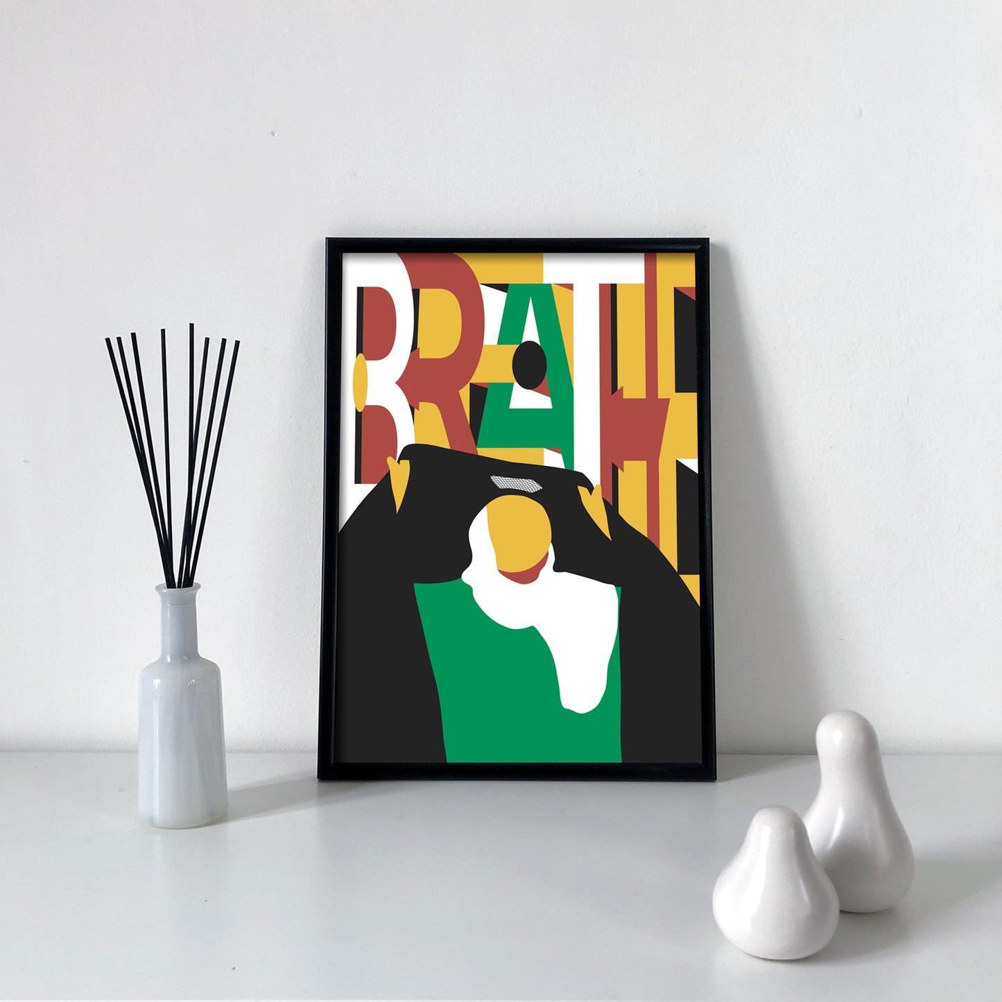 Breathe Poster art digital print A3