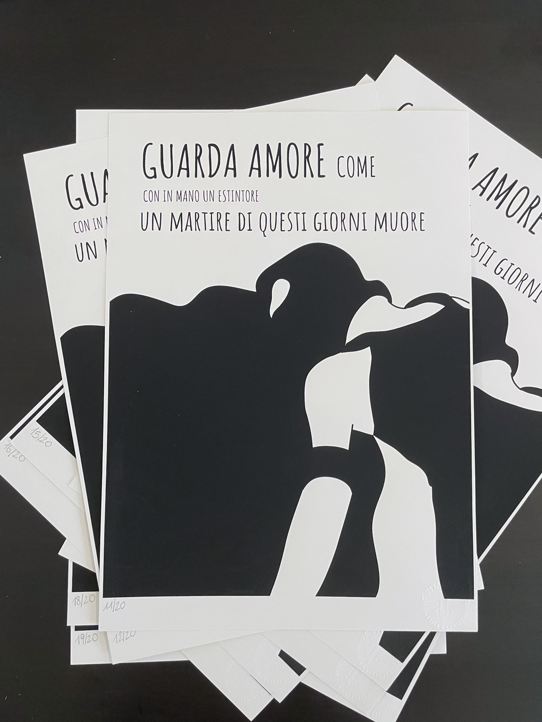 Carlo - 30x40 Screen print - Art poster