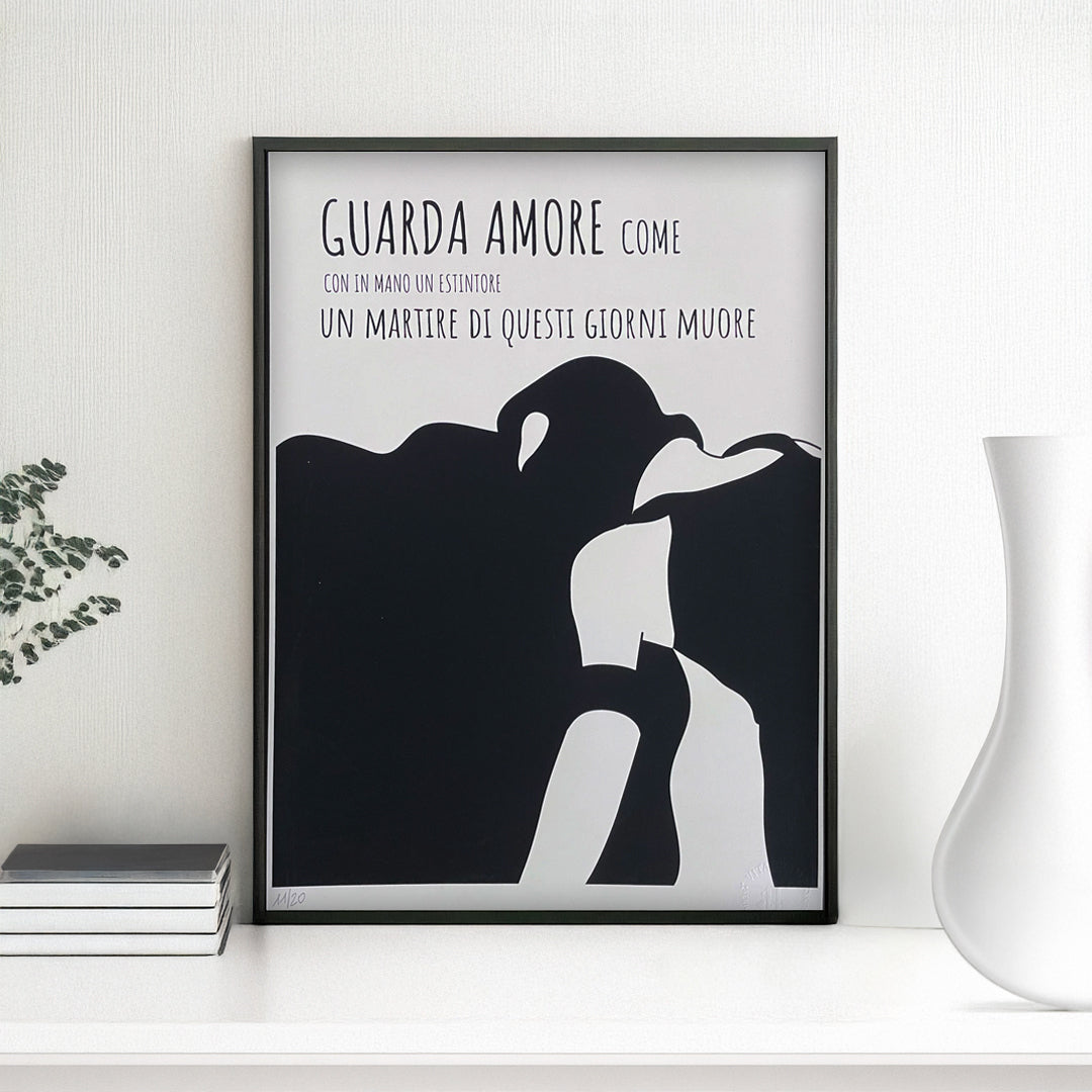Carlo - 30x40 Screen print - Art poster