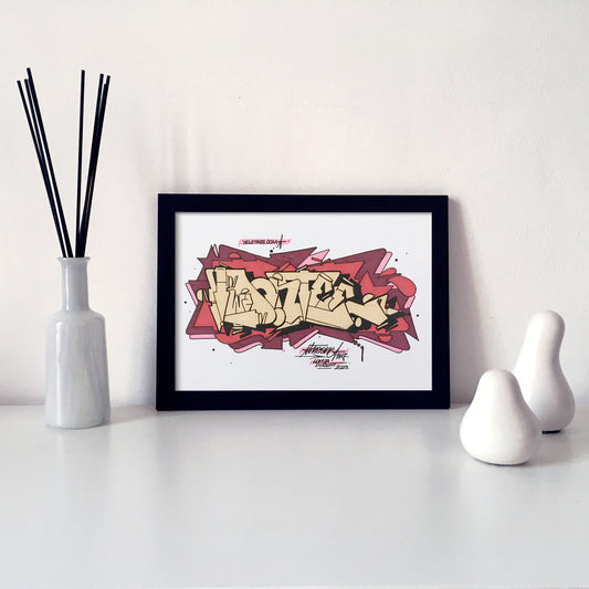 Sketch Dontee red wine - Graffiti: Disegno - 21 X 29,7