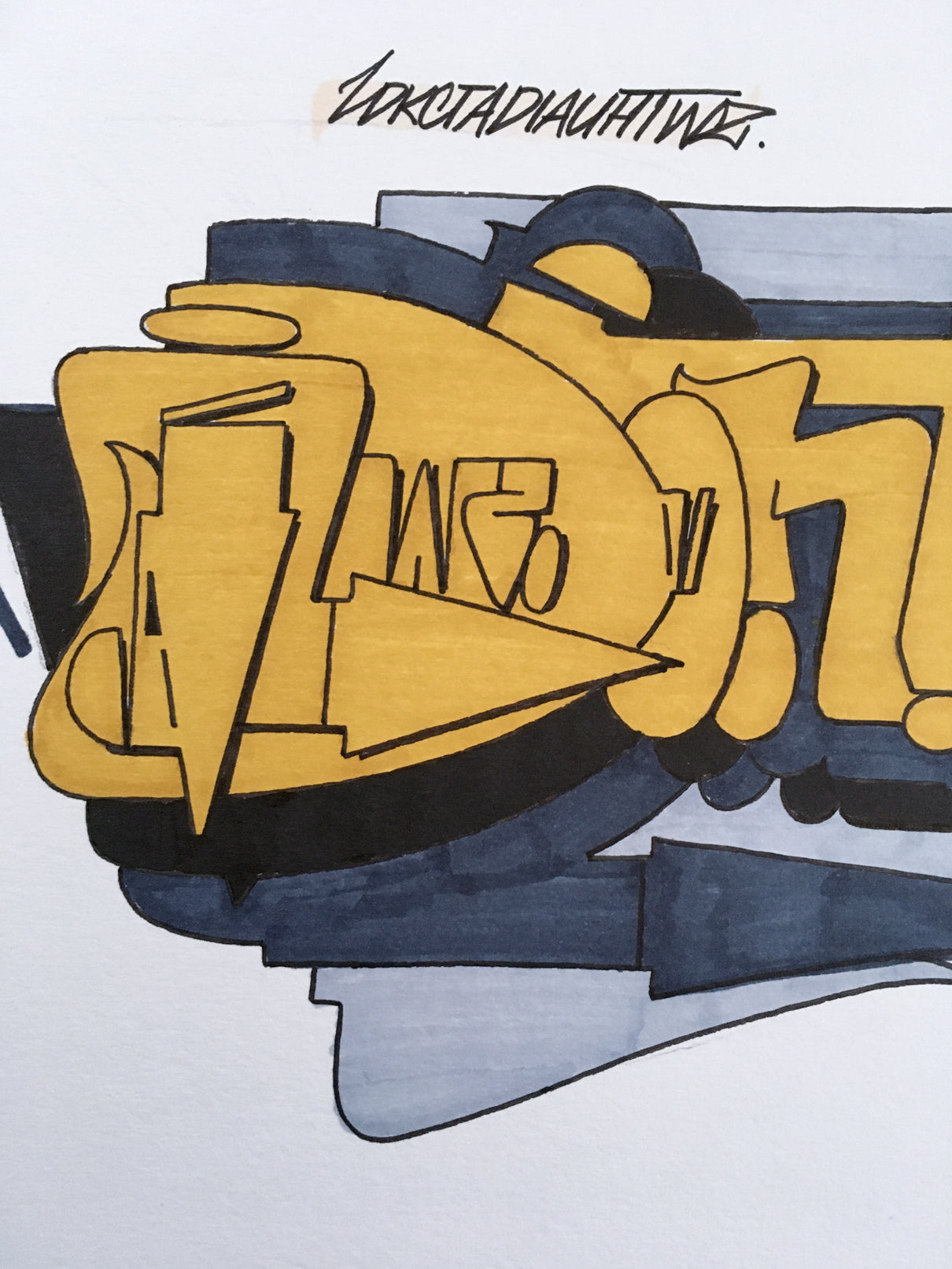 Dony-blue-original-drawing particolare D