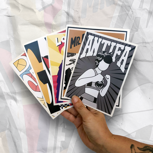 Rebel Stickers: Set for a Visual Revolution