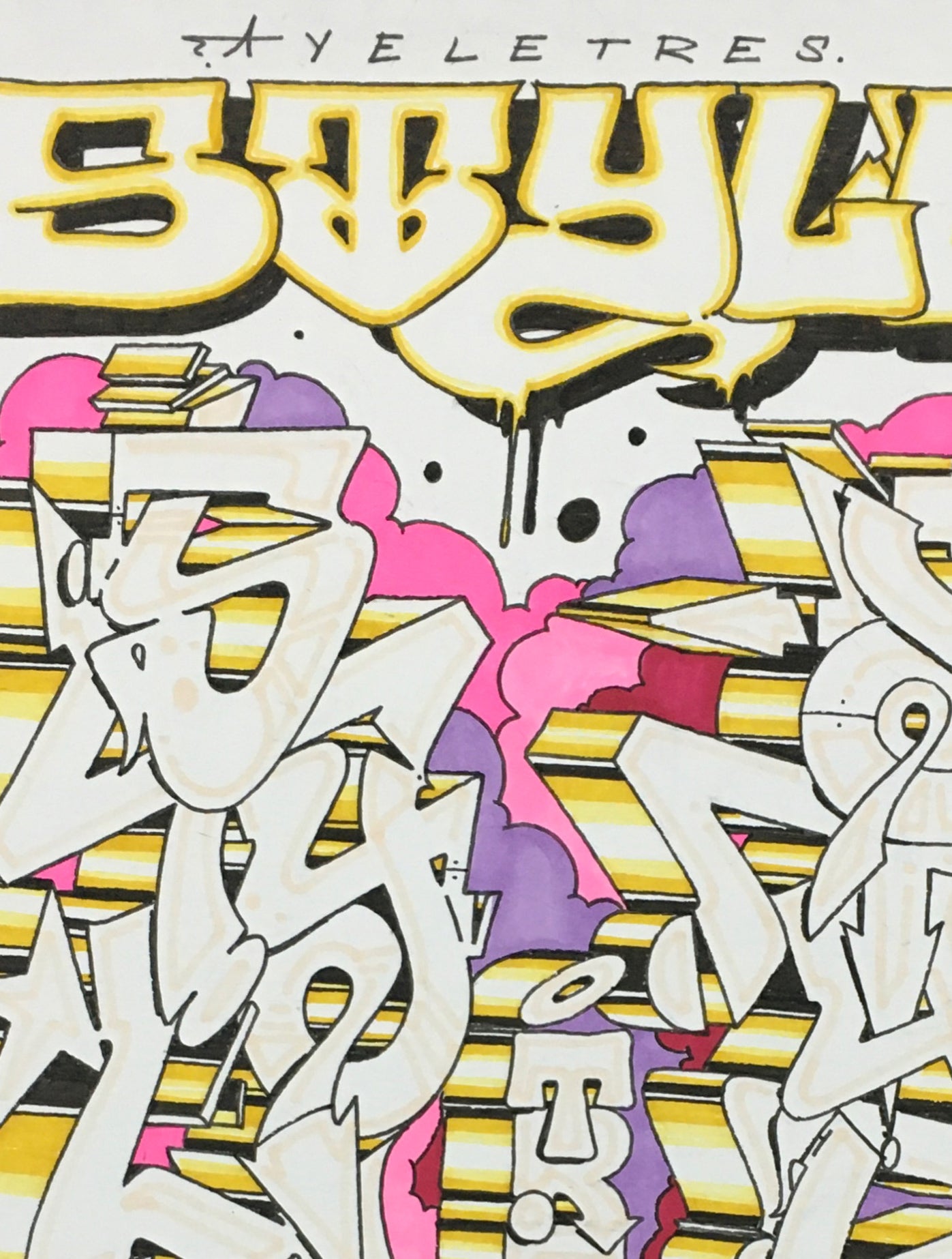 Style '26 Sketch session - Graffiti : Disegno A3
