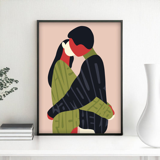 VIVE L'AMOUR - Fine Art Print - 30x40