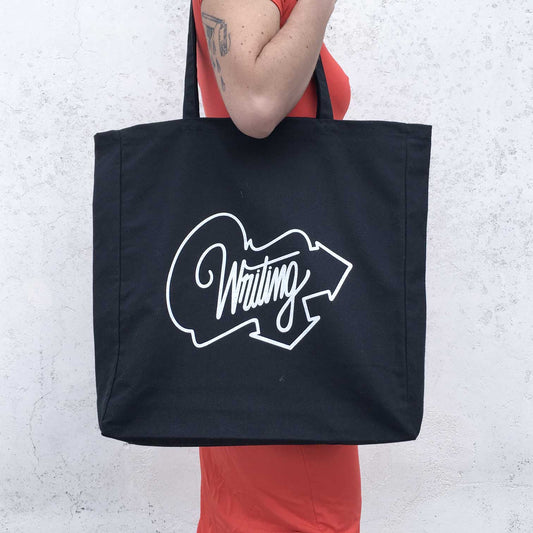 Borsa Graffiti Writing -  100% Cotone - Stampa serigrafica - 38x42x8 - 280gr