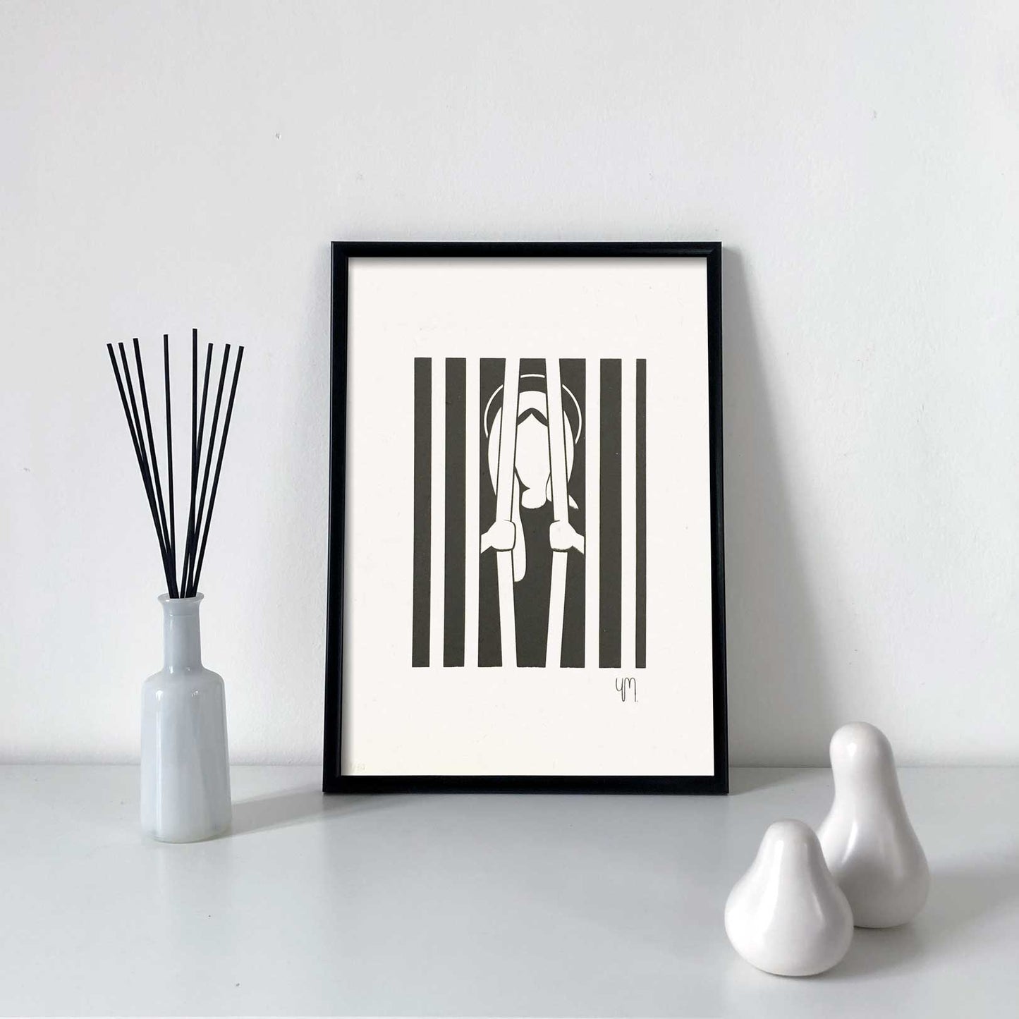 FREE YOURSELF FROM THE HOLY FAITH: Silk Screen Print - 29.7x42 - Poster Art