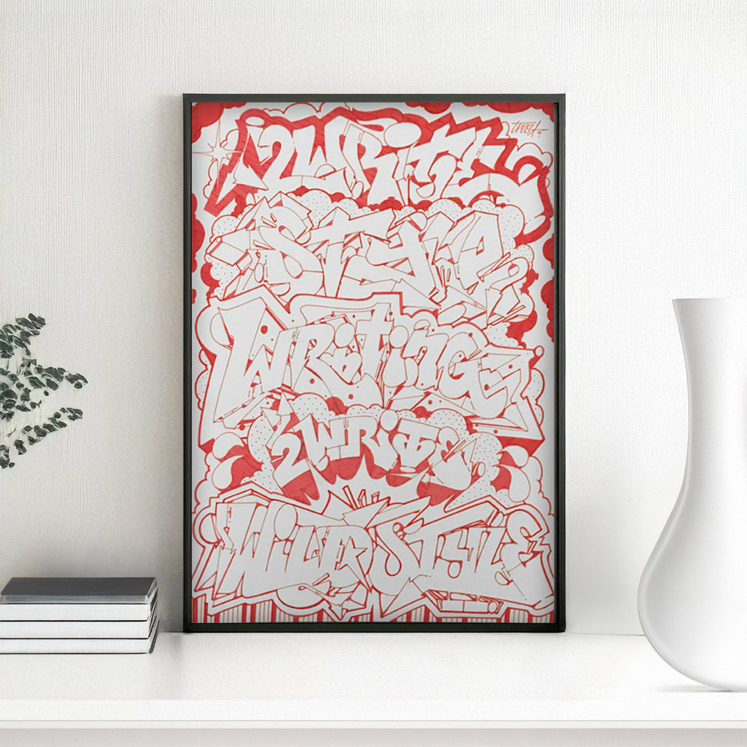 Style writing sketch session '26 - Graffiti: Disegno A3
