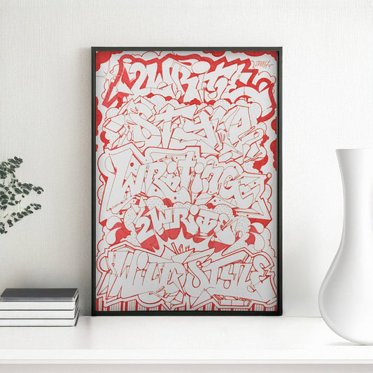 Style writing sketch session '26 - Graffiti: Disegno A3
