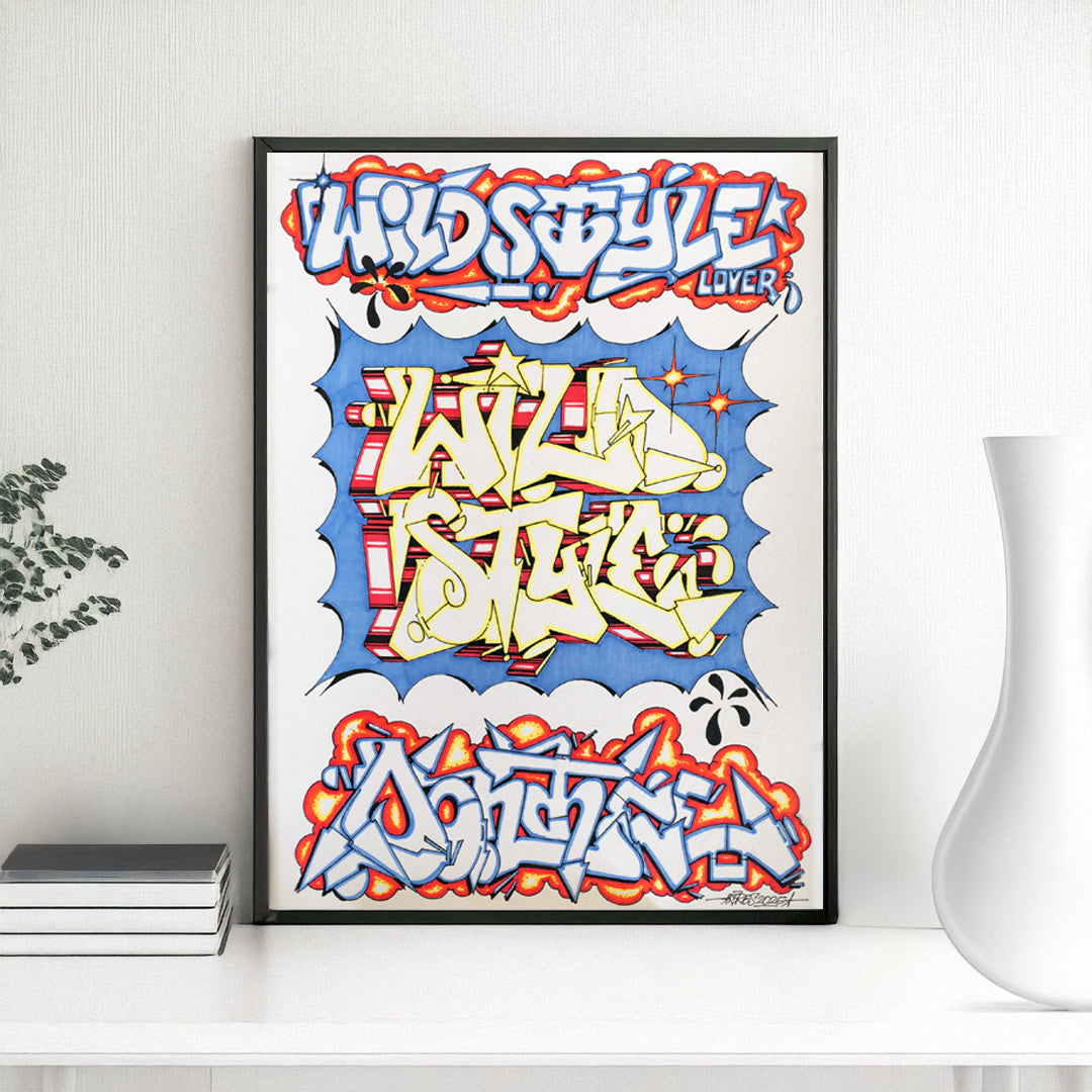 Tres Freestyle Session 4 - Graffiti : Disegno A3