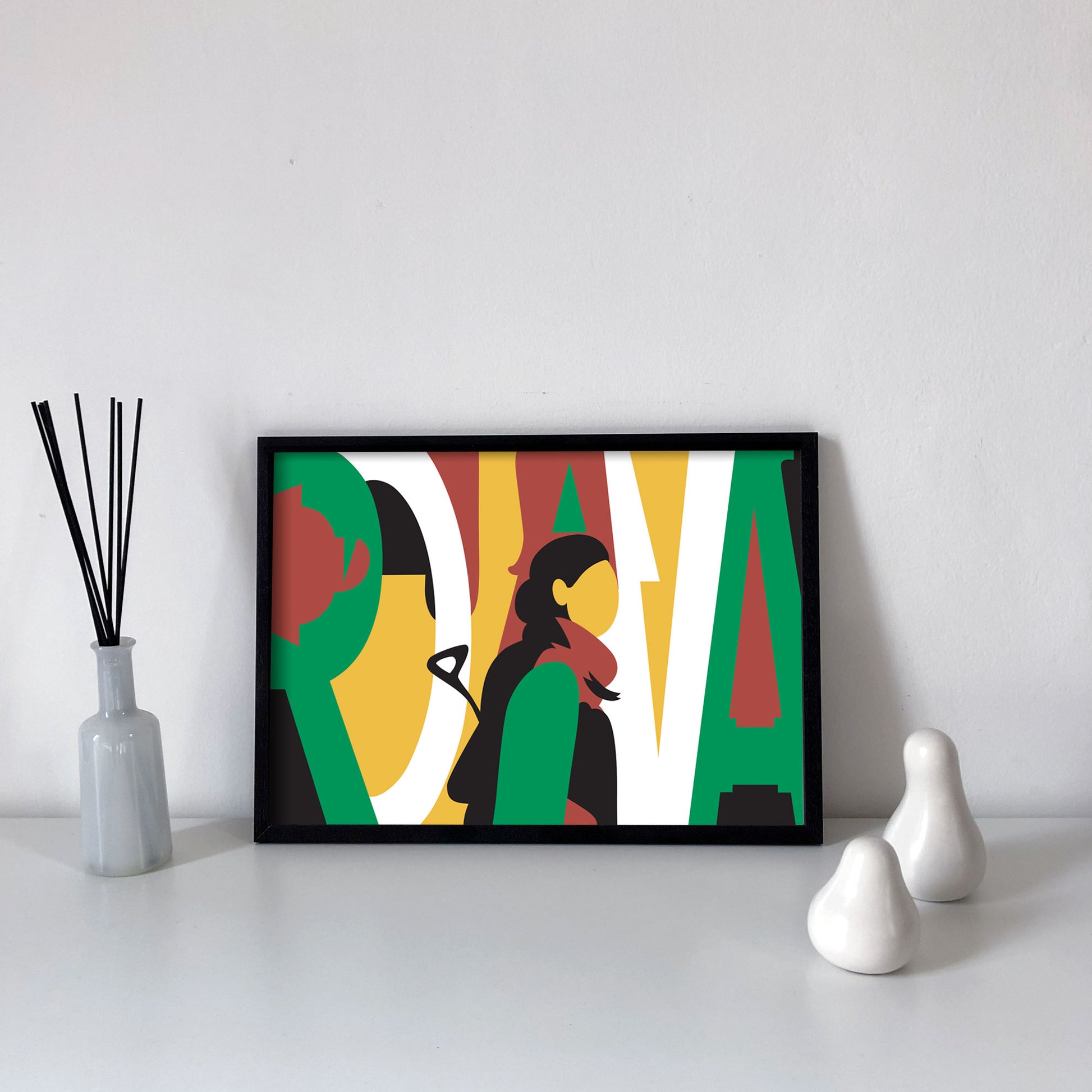 Poster art Rojava Stampa A3
